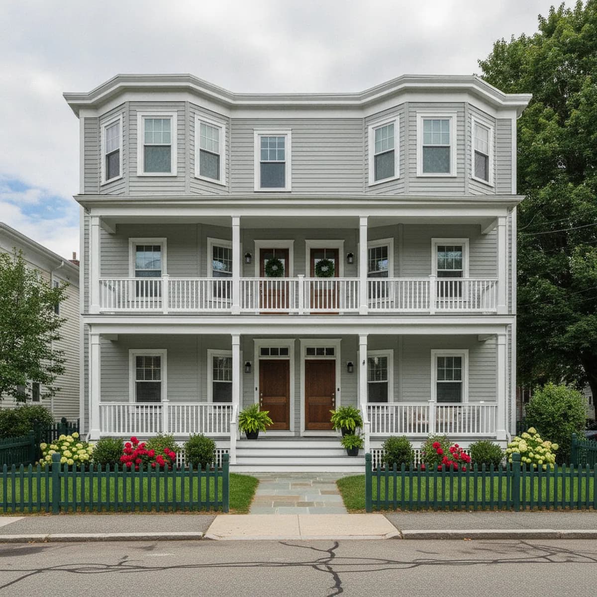 Well-maintained multi-family rental property in Greater Boston